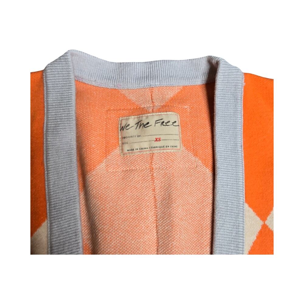 Free People We The‎ Free Manny Cardi Orange Size: XS - Picture 5 of 6